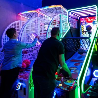 Basketball in der Arcade